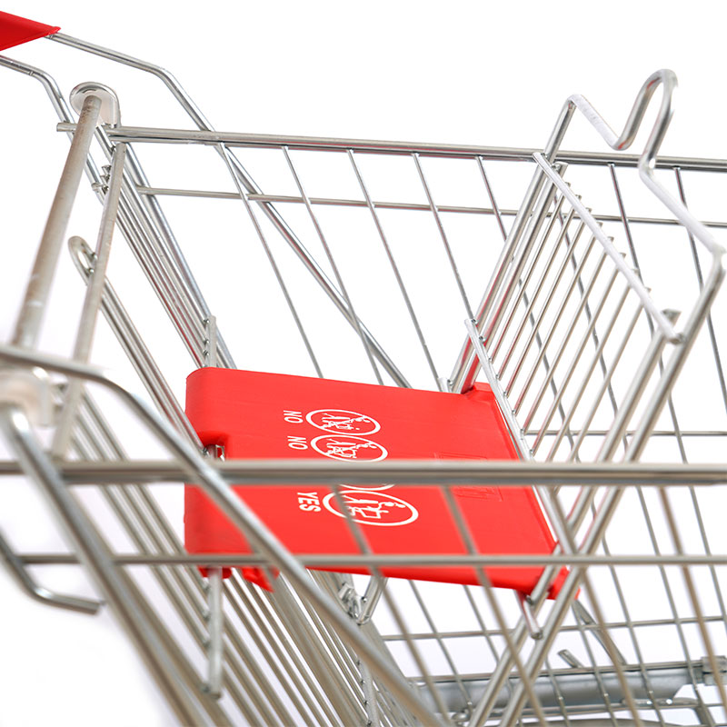 Supermarket Durable Folding Trolley Cart