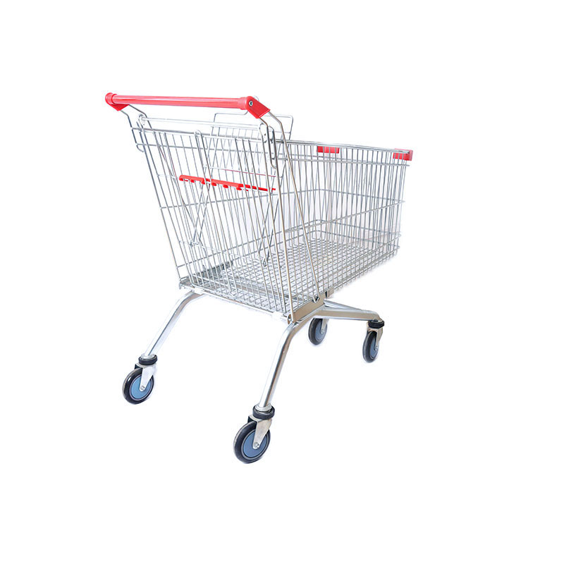 Supermarket Durable Folding Trolley Cart