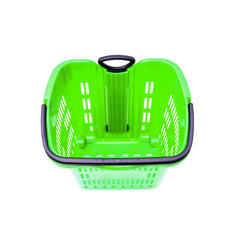 XC-B-11.Plastic shopping basket holder + supermarket shopping easy to use, shopping plastic custom color fixed specifications