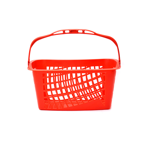 XC-B-21. Plastic shopping basket holder + supermarket shopping easy to use, shopping plastic custom color fixed specifications