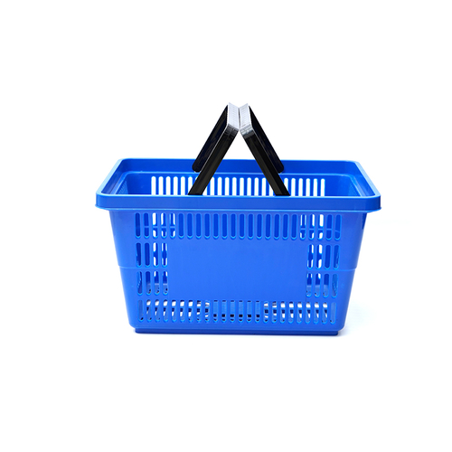 Colorful Plastic Foldable Shopping Baskets