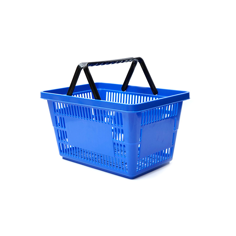 Colorful Plastic Foldable Shopping Baskets