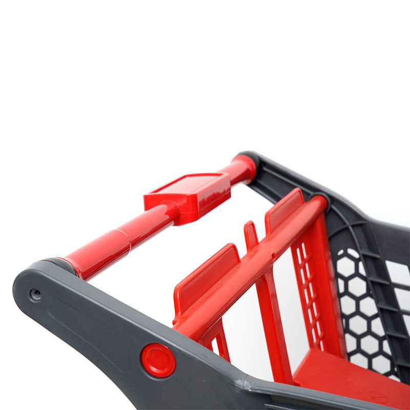 XC-PST-1. Plastic shopping cart + supermarket shopping easy to use shopping plastic custom color fixed specifications