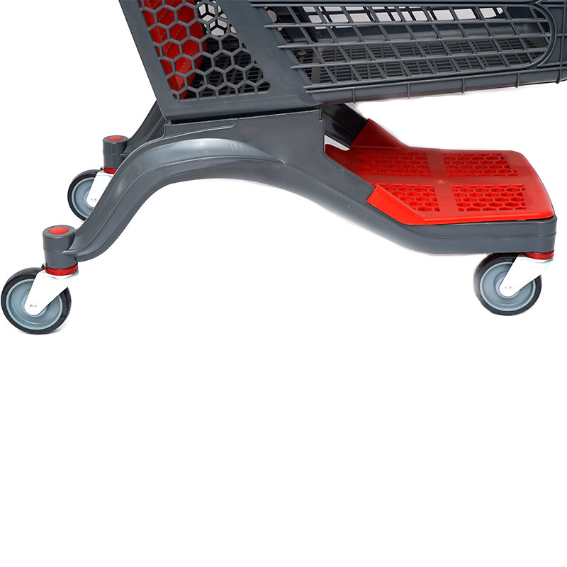 XC-PST-2. Plastic shopping cart + supermarket shopping easy to use shopping plastic custom color fixed specifications