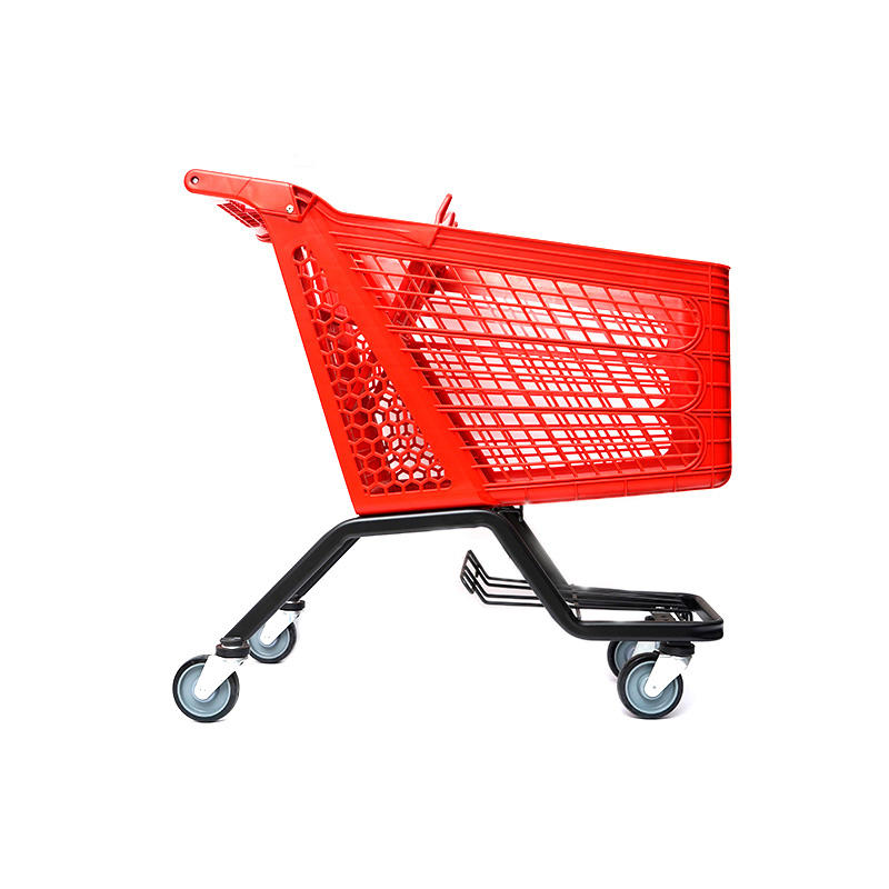 XC-PST-3. Plastic shopping cart + supermarket shopping easy to use, shopping plastic custom color fixed specifications