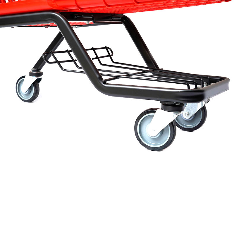 XC-PST-3. Plastic shopping cart + supermarket shopping easy to use, shopping plastic custom color fixed specifications