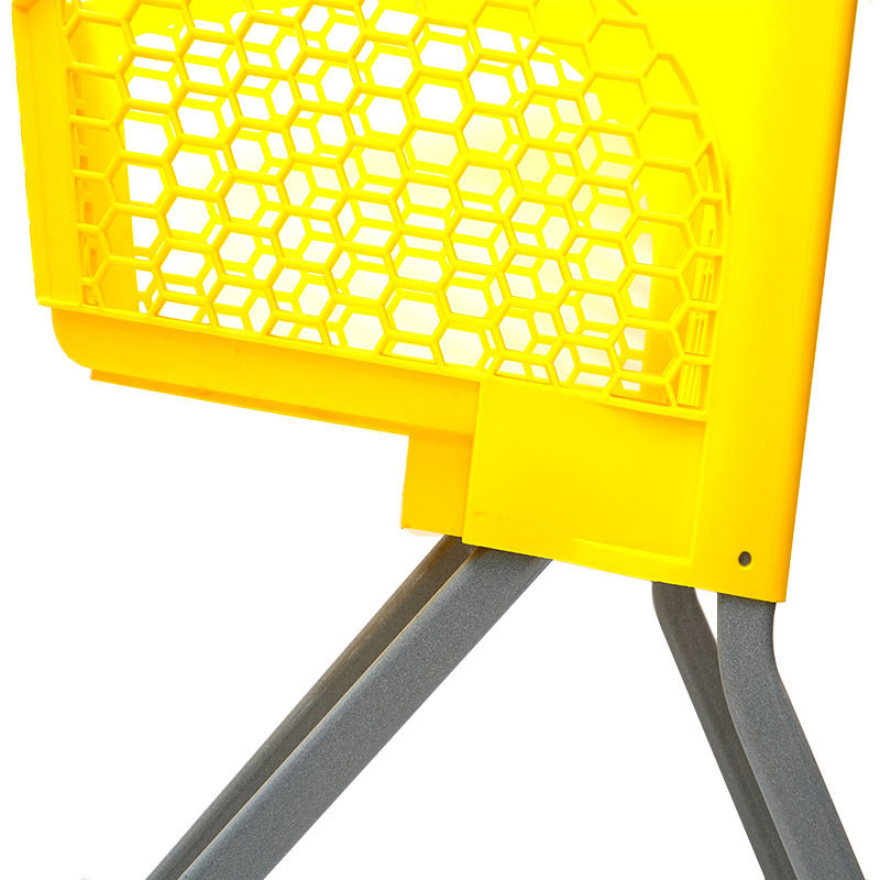 XC-PST-4. plastic shopping cart + supermarket shopping easy to use shopping plastic custom color fixed specifications